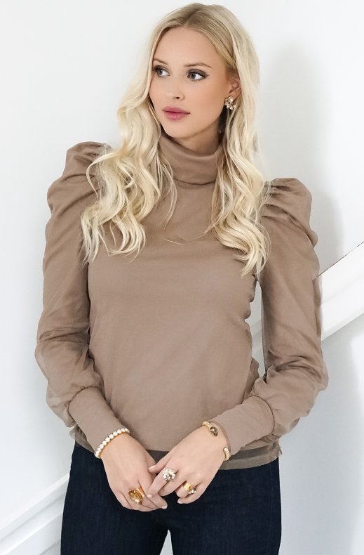 Devotion Top - Taupe